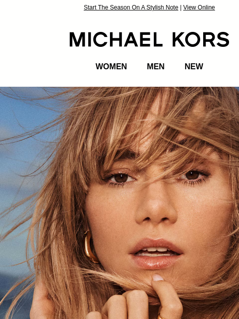 michaelkorsmail newsletter: This Spring, The Vibes Are Effortless Chic