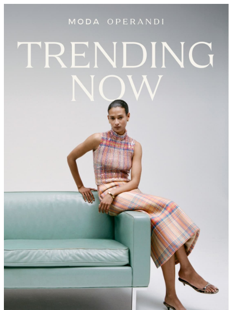 modaoperandi newsletter: 7 trends to try this season