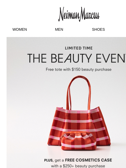 neimanmarcus newsletter: Shop spring beauty & get free gifts!