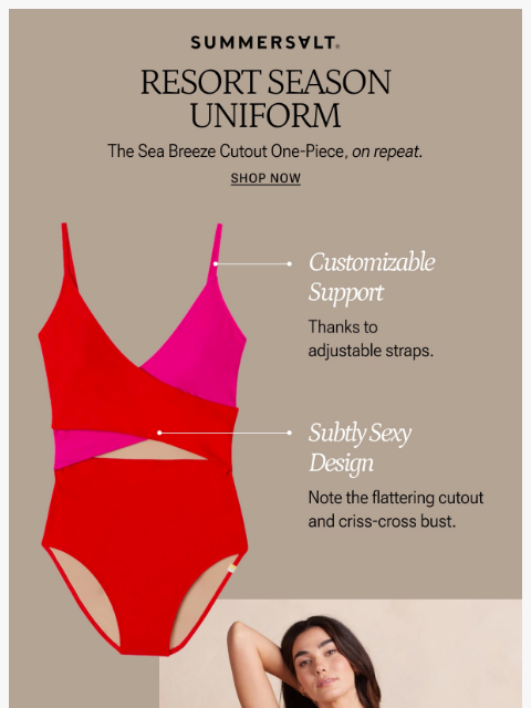 summersalt newsletter: She’s A Suitcase *MVP*