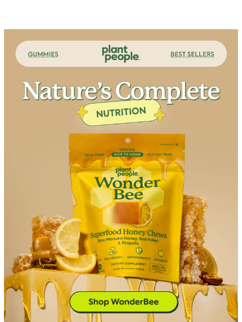 plantpeople newsletter: Nature’s answer to allergy season 🐝