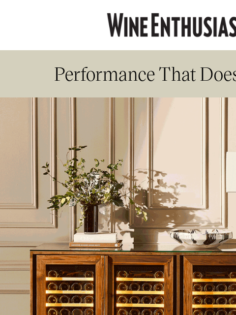 wineenthusiast newsletter: No Dark Dusty Cellars Here...