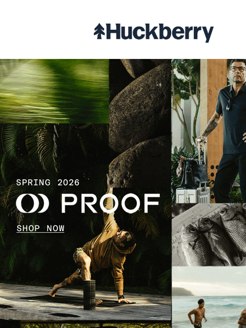 huckberry newsletter: Category-Bending Performance Gear