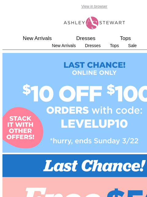 ashleystewart newsletter: ⏰LAST DAY: Your DIVA DOLLARS Expire Tonight