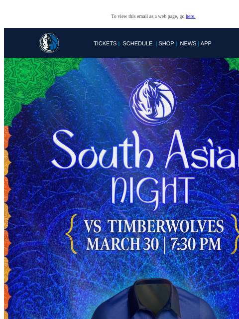 mavsmail newsletter: One more week until South Asian Night!