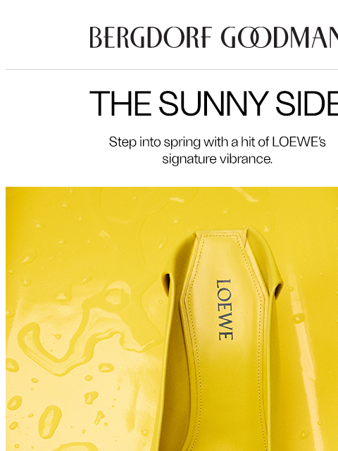 bergdorfgoodman newsletter: Shoe Spotlight: LOEWE