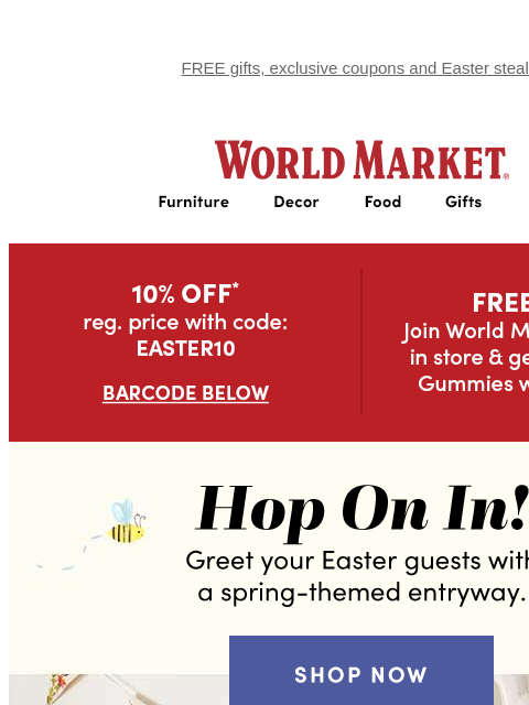 FREE gifts, exclusive coupons and Easter steals. ‌ ‌ ‌ ‌ ‌ ‌ ‌ ‌ ‌ ‌ ‌ ‌ ‌ ‌ ‌ ‌ ‌ ‌ ‌ ‌ ‌ ‌ ‌ ‌ ‌ ‌ ‌ ‌ ‌ ‌ ‌ ‌ ‌ ‌ ‌ ‌ ‌ ‌ ‌ ‌ ‌ ‌ ‌ ‌ ‌ ‌ ‌ ‌ ‌ ‌ ‌ ‌ ‌ ‌ ‌ ‌ ‌ ‌ ‌ ‌ ‌ ‌ ‌ ‌ ‌ ‌ ‌ ‌ ‌ ‌ ‌ ‌ ‌ ‌ ‌ ‌