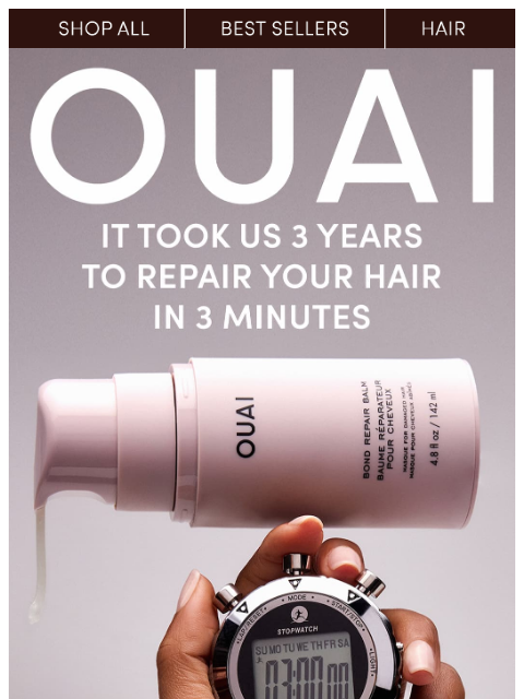 theouai newsletter: IT’S HERE: New Bond Repair Balm