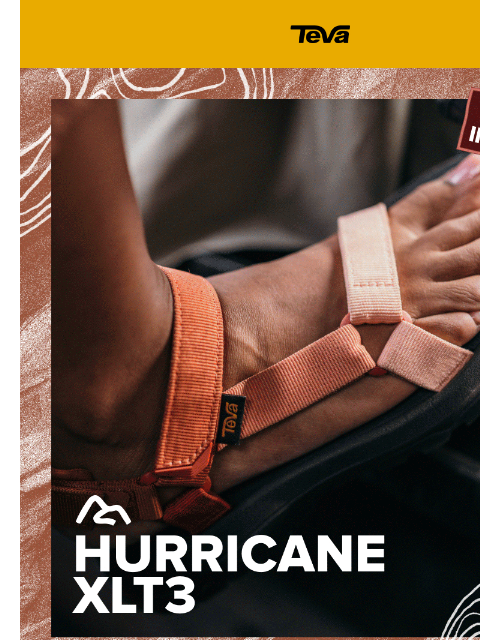 teva newsletter: New & Improved: The Hurricane XLT3 is the adventur...