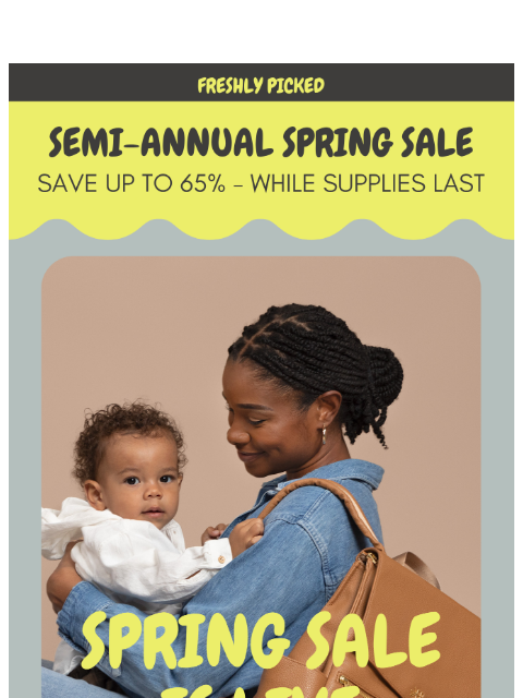 freshlypicked newsletter: The Sale You’ve Been Waiting For