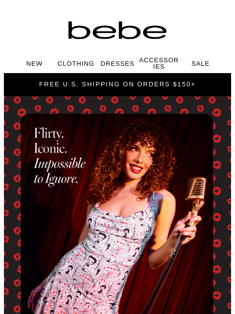 bebe newsletter: 💋 Boop‑Oop‑a‑Doop™. She’s Here.