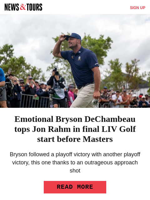 golfdigest newsletter: Matt Fitzpatrick's 72nd-hole redemption