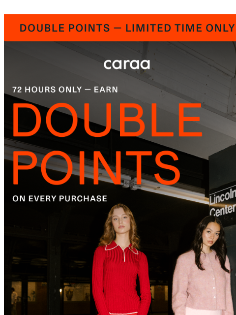 caraa newsletter: Your points just got an upgrade
