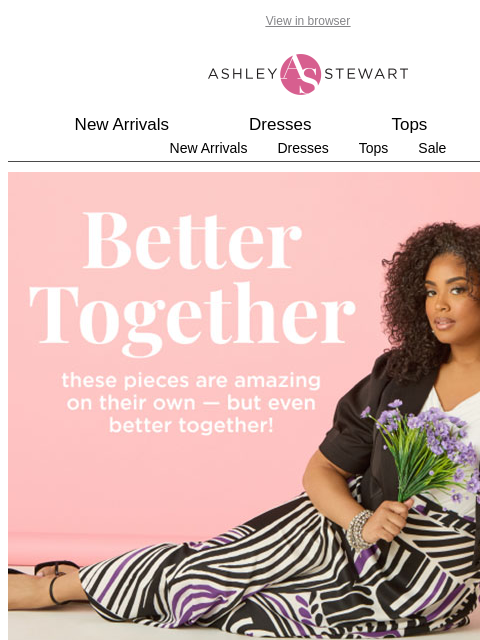 ashleystewart newsletter: Some things are meant to be together