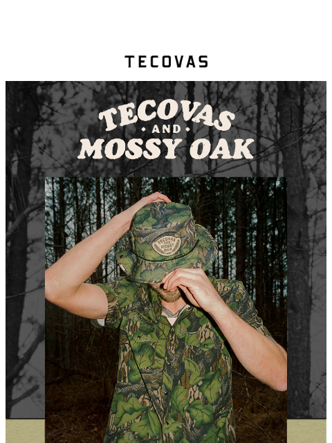 tecovas newsletter: Tecovas x Mossy Oak