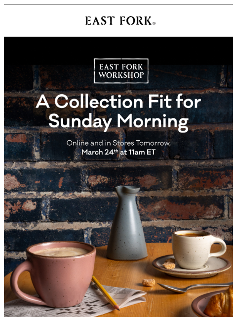 eastfork newsletter: A Collection for a Sunday Morning