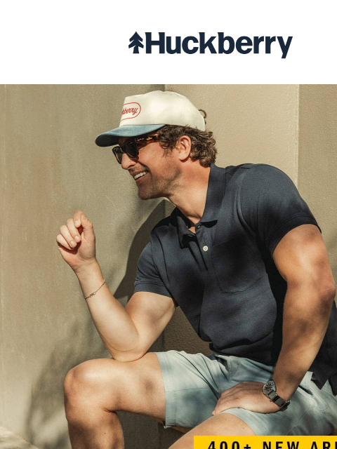 huckberry newsletter: 400+ New Arrivals Just Landed