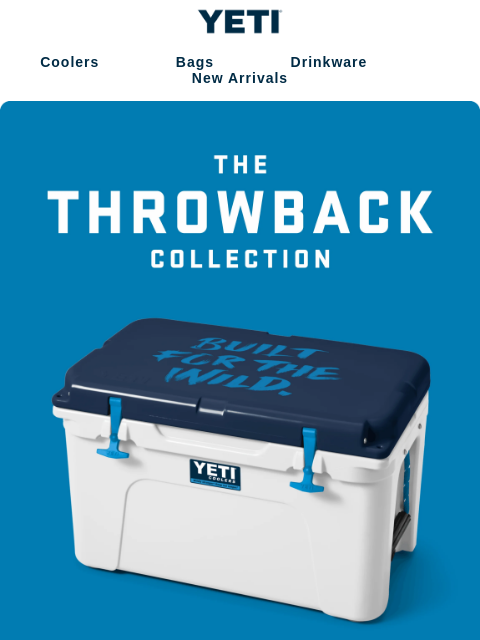yeti newsletter: The Throwback Collection Is Here