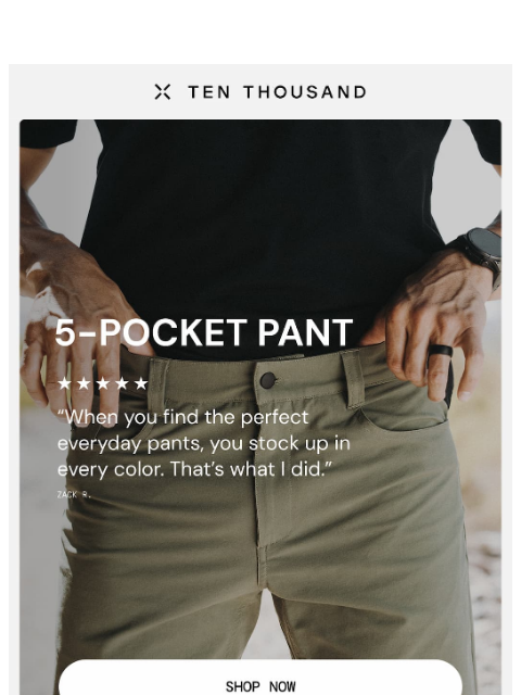 tenthousand newsletter: “Can’t Stop Wearing These”