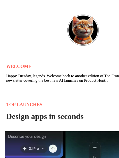 producthunt newsletter: AGI but not really