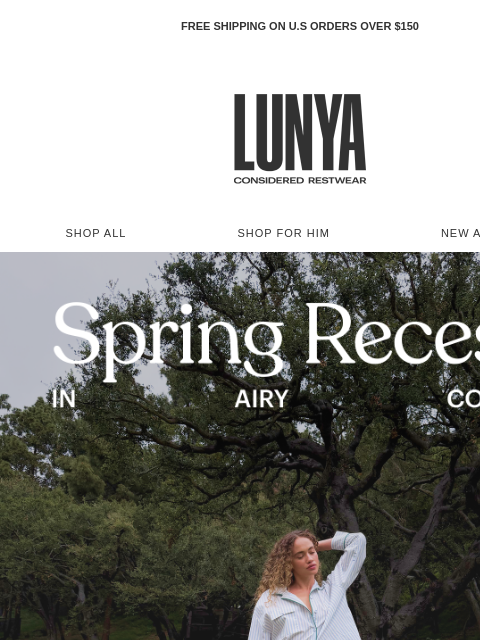 lunya newsletter: Get Some Fresh Air.