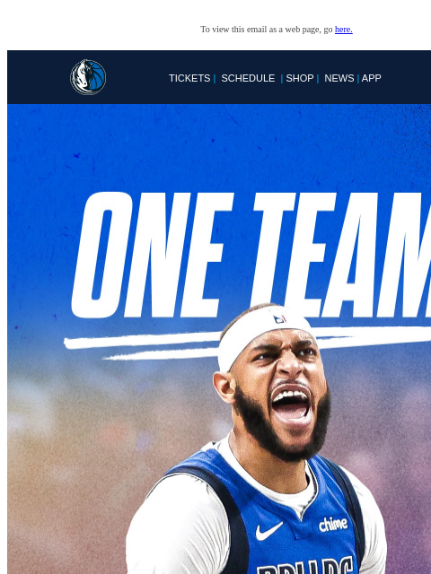 mavsmail newsletter: Get Ready—Your 2026–27 Season Starts Now 🏀