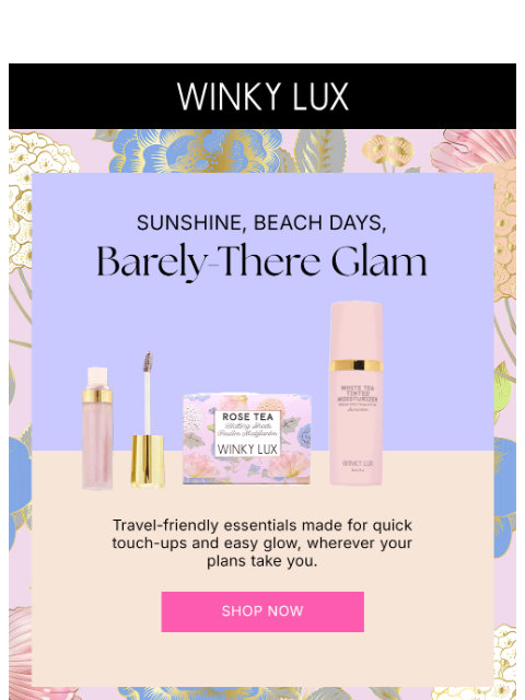 winkylux newsletter: Your Spring Break Essentials