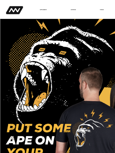 We're bringing the big ape with a bright idea back as a unisex T-shirt, perfect for warmer weather. SUPPLEMENTS NUTRITION FITNESS APPAREL The premium member of the Alpha BRAIN® line, Black Label is