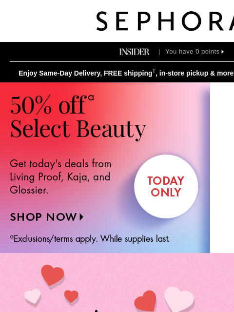 sephora newsletter: 🌷 JUST DROPPED: value sets!