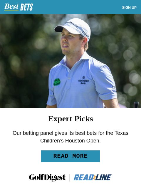 golfdigest newsletter: Our experts picks for Houston