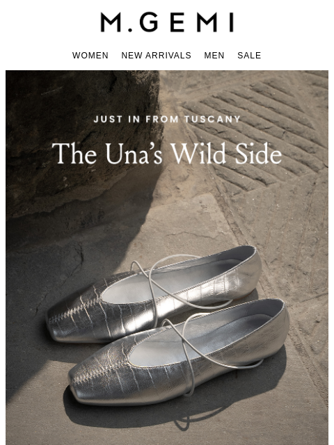 mgemi newsletter: New Croco-Embossed Leather