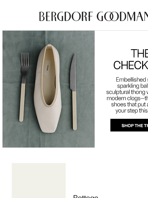 bergdorfgoodman newsletter: The Shoes of Spring