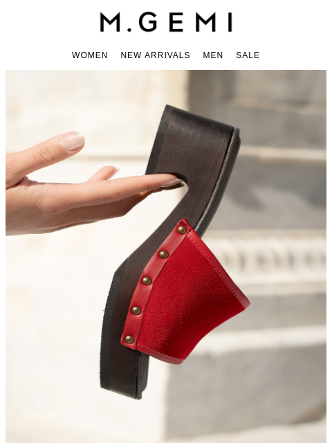 mgemi newsletter: Meet Our New Clog Sandal