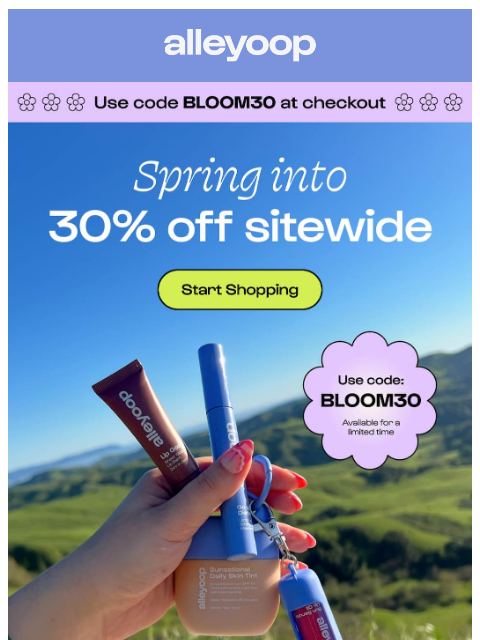 meetalleyoop newsletter: We’re in full SPRING 🌼