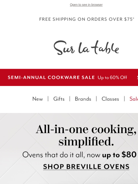 surlatable newsletter: Your Countertop Just Got Smarter