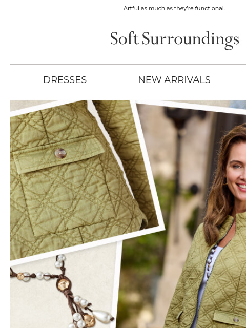softsurroundings newsletter: Jackets That Hit the Mark