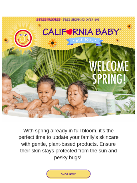 californiababy newsletter: ☀️ Warmer Days Are Coming!
