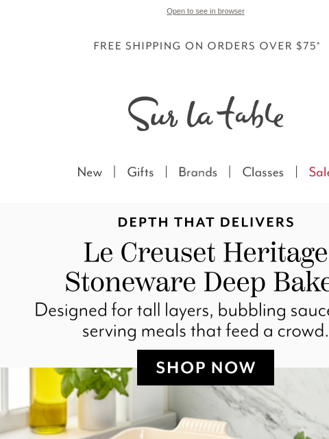 surlatable newsletter: Why We're Obsessed with this Le Creuset