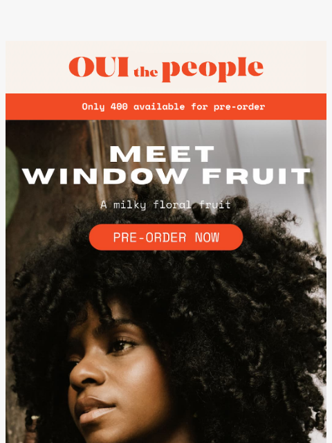 ouithepeople newsletter: Meet Window Fruit