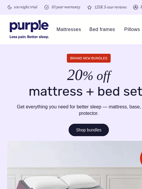 purple newsletter: A brand-new way to save 20%