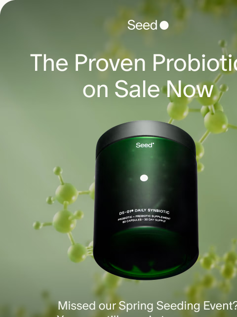 seed newsletter: Sale extended → save on DS-01®.