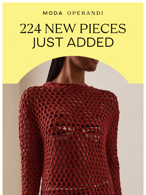 modaoperandi newsletter: The latest arrivals, all in one place