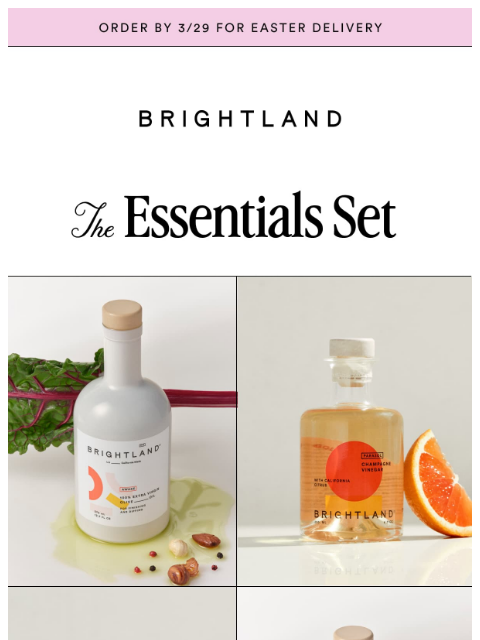 brightland newsletter: Everything you need is right in here