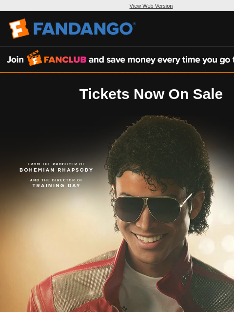 fandango newsletter: Michael | Get Tickets