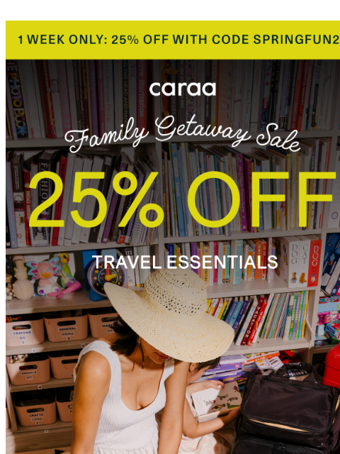 caraa newsletter: Your getaway starts here
