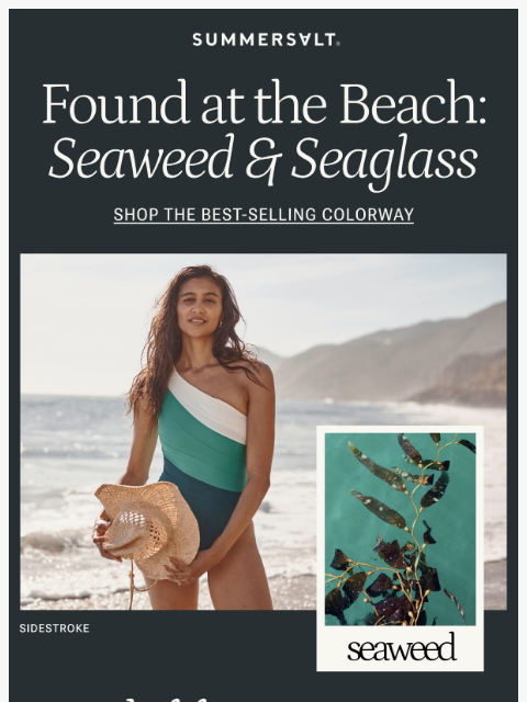 summersalt newsletter: Inspired by the Sea 💙💚