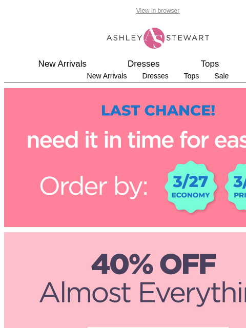 ashleystewart newsletter: So fresh. So clean 🤍