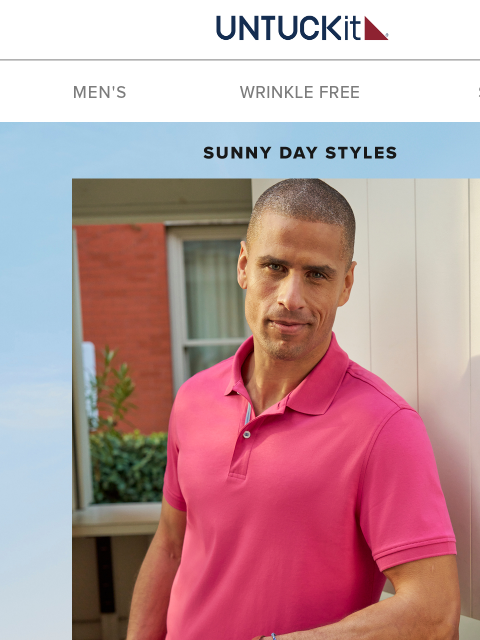 untuckit newsletter: 40% Off And Back In Stock: Our Bestselling Polos