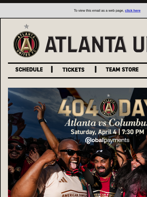 atlutd newsletter: Don't Miss The 404 Day Celebration 🏟️