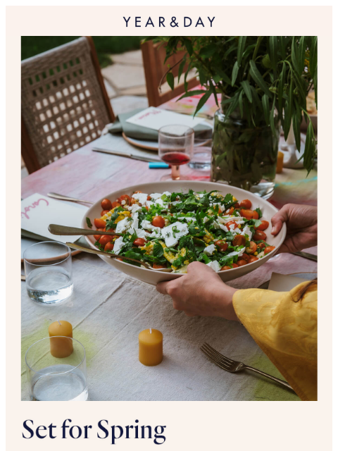 yearandday newsletter: Spring’s calling